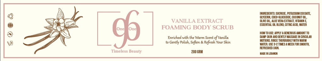 Foaming Body Scrub