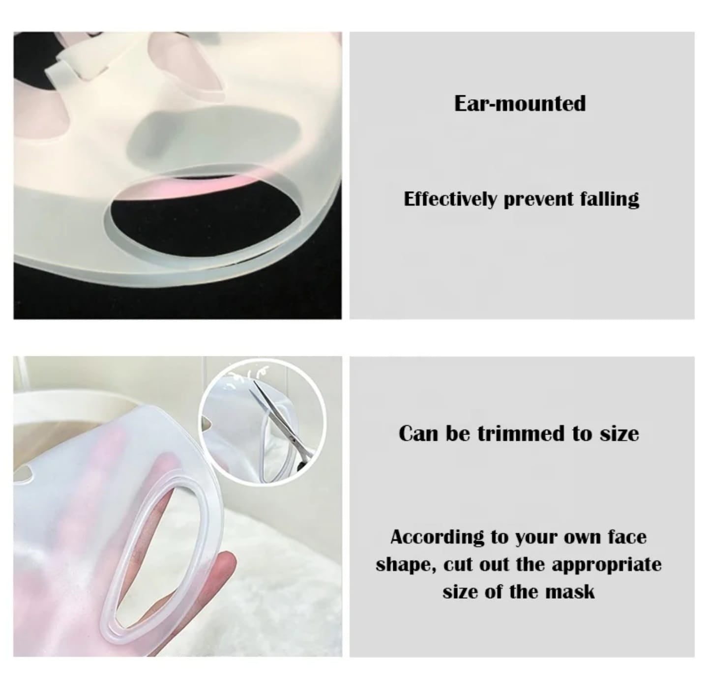 Reusable Silicone Face Mask